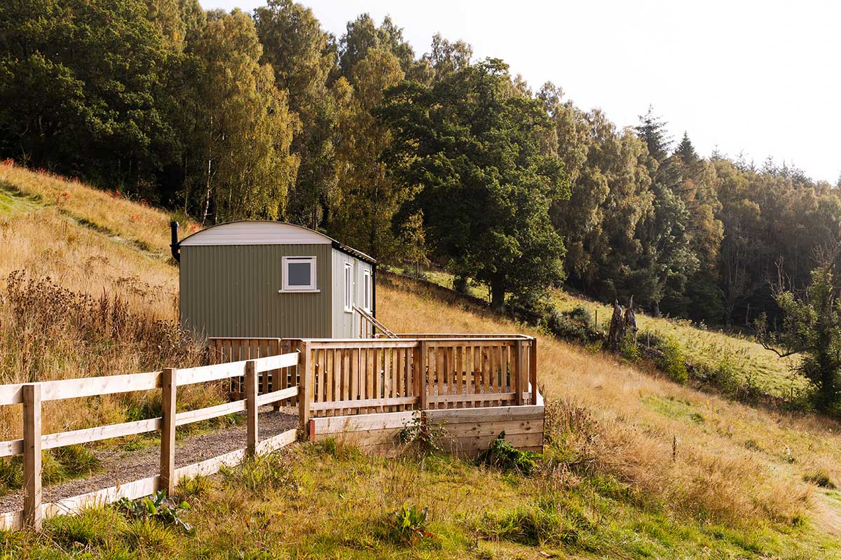 COTWILD Shepherds Hut External